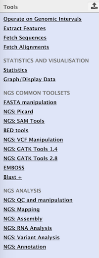 A toolbox showing some common tools