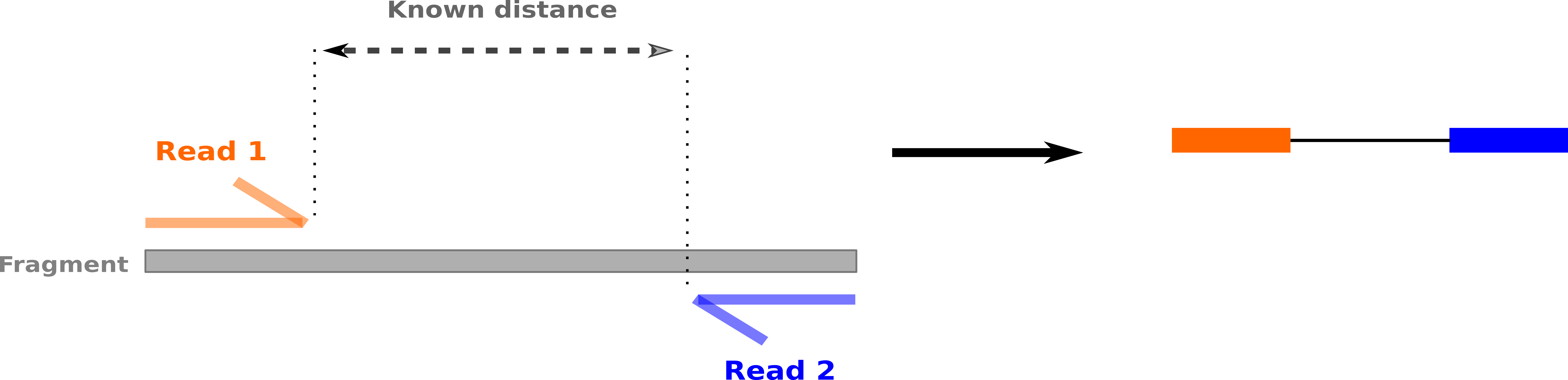 Paired-end reads